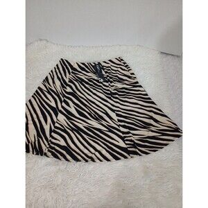 CSC Studio Plus size Women's 1X Black Beige  Waist Band Knee Skirt